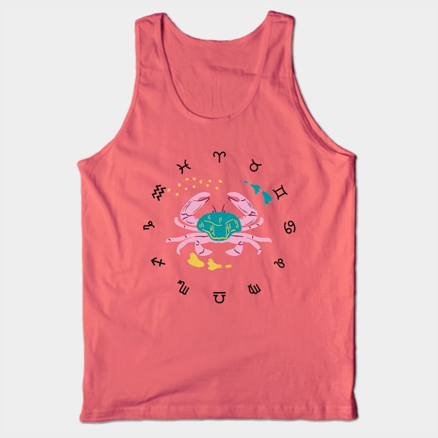 Cancer Sign Are Bad Ass Tank Top by Natalie C. Designs 